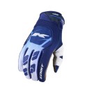 KENNY RACING RĘKAWICE CROSS/ENDURO MODEL SAFETY BLUE KOLOR NIEBIESKI/BIAŁY ROZMIAR XS