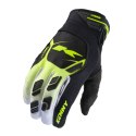KENNY RACING RĘKAWICE CROSS/ENDURO MODEL SAFETY NEON YELLOW KOLOR CZARNY/ŻÓŁTY FLUO ROZMIAR XS