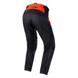 KENNY RACING SPODNIE CROSS/ENDURO MODEL TRACK FOCUS KID/JUNIOR BLACK/ORANGE KOLOR CZARNY/POMARAŃCZOWY ROZMIAR 18