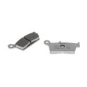 NISSIN 2024/10 KLOCKI HAMULCOWE KH131 PREMIUM SEMI-METALLIC (SPIEK METALICZNY) (ECE R90) (MADE IN JAPAN) (2P-219NS)
