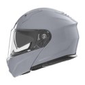 NOX KASK SZCZĘKOWY (FLIP-UP) Z BLENDĄ N968 SOLID KOLOR SZARY POŁYSK ROZMIAR XL