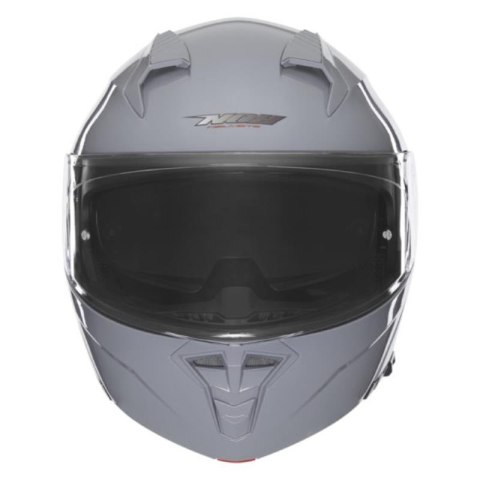 NOX KASK SZCZĘKOWY (FLIP-UP) Z BLENDĄ N968 SOLID KOLOR SZARY POŁYSK ROZMIAR XL NOX KASK SZCZĘKOWY (FLIP-UP) Z BLENDĄ N968 SOLID KOLOR SZARY POŁYSK ROZMIAR XL