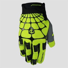 POLEDNIK (NOWOŚĆ) RĘKAWICE / RĘKAWICZKI CROSS MODEL WEB MX KOLOR CZARNY/ŻÓŁTY FLUO ROZMIAR S