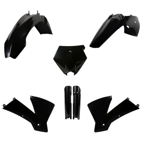 POLISPORT KOMPLET PLASTIKÓW (FULL KIT) KTM SX '03-'04 W ZESTAWIE OSŁONY AMORTYZATORÓW (8399000001) KOLOR CZARNY POLISPORT KOMPLET PLASTIKÓW (FULL KIT) KTM SX '03-'04 W ZESTAWIE OSŁONY AMORTYZATORÓW (8399000001) KOLOR CZARNY