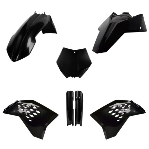 POLISPORT KOMPLET PLASTIKÓW (FULL KIT) KTM SX/SX-F '07 W ZESTAWIE OSŁONY AMORTYZATORÓW (8399000001) KOLOR CZARNY POLISPORT KOMPLET PLASTIKÓW (FULL KIT) KTM SX/SX-F '07 W ZESTAWIE OSŁONY AMORTYZATORÓW (8399000001) KOLOR CZARNY