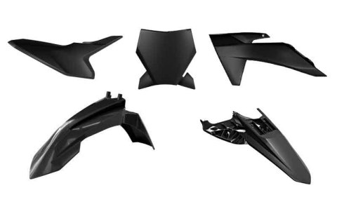 RACETECH (RTECH) 2024/12 KOMPLET PLASTIKÓW KTM SX 50 '24-'25 KOLOR CZARNY RACETECH (RTECH) 2024/12 KOMPLET PLASTIKÓW KTM SX 50 '24-'25 KOLOR CZARNY