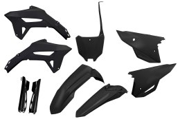 UFO 2024/11 KOMPLET PLASTIKÓW (FULL KIT) Z OSŁONAMI TELESKOPÓW (AMORTYZATORÓW) HONDA CRF 250R '22-'24, CRF 450R '21-'24 KOLOR CZ
