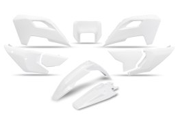 UFO 2024/11 KOMPLET PLASTIKÓW HUSQVARNA TE 150 / 250 / 300 '24-'25, FE 250 / 350 / 450 / 501 '24-'25 KOLOR OEM '25 BIAŁY