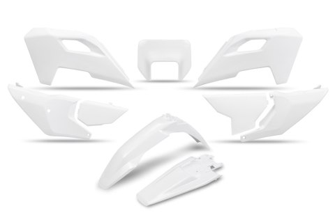 UFO 2024/11 KOMPLET PLASTIKÓW HUSQVARNA TE 150 / 250 / 300 '24-'25, FE 250 / 350 / 450 / 501 '24-'25 KOLOR OEM '25 BIAŁY UFO 2024/11 KOMPLET PLASTIKÓW HUSQVARNA TE 150 / 250 / 300 '24-'25, FE 250 / 350 / 450 / 501 '24-'25 KOLOR OEM '25 BIAŁY