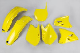 UFO 2024/11 KOMPLET PLASTIKÓW SUZUKI RM 125 / 250 '01-'22 KOLOR ŻÓŁTY