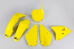 UFO 2024/11 KOMPLET PLASTIKÓW SUZUKI RM 85 '00-'24 RESTYLING KOLOR ŻÓŁTY RESTYLING