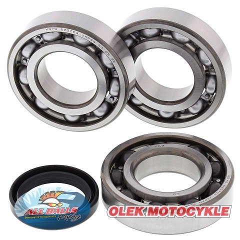 ALL BALLS ŁOŻYSKA WAŁU KORBOWEGO Z USZCZELNIACZAMI POLARIS SPORTSMAN 400/500 HO '01-'03 ALL BALLS ŁOŻYSKA WAŁU KORBOWEGO Z USZCZELNIACZAMI POLARIS SPORTSMAN 400/500 HO '01-'03