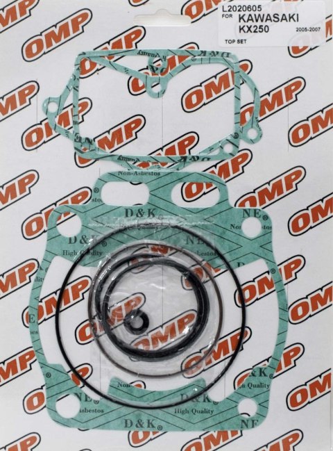 JR (OMP) USZCZELKI TOP-END KAWASAKI KX 250 '05-'07 JR (OMP) USZCZELKI TOP-END KAWASAKI KX 250 '05-'07