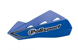 POLISPORT WYPRZEDAŻ OSŁONY RĄK (LISTKI) MODEL QWEST Z UNIWERSALNYM ZESTAWEM MONTAŻOWYM ALUMINIOWYM 22/28MM KOLOR NIEBIESKI