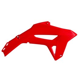 POLISPORT OSŁONY CHŁODNICY (KOMPLET) HONDA CRF 250R '22-'24; CRF 450R '21-'24 KOLOR CZERWONY
