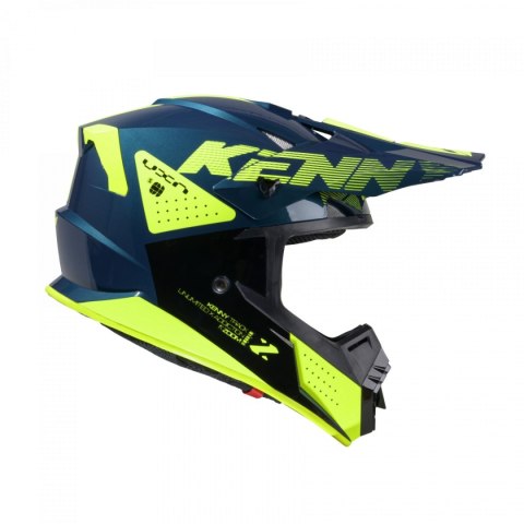 KENNY RACING KASK CROSS/ENDURO MODEL TRACK GRAPHIC ZOOM PETROL KOLOR NIEBIESKI/ŻÓŁTY ROZMIAR XXL ( 63 - 64 CM ) KENNY RACING KASK CROSS/ENDURO MODEL TRACK GRAPHIC ZOOM PETROL KOLOR NIEBIESKI/ŻÓŁTY ROZMIAR XXL ( 63 - 64 CM )