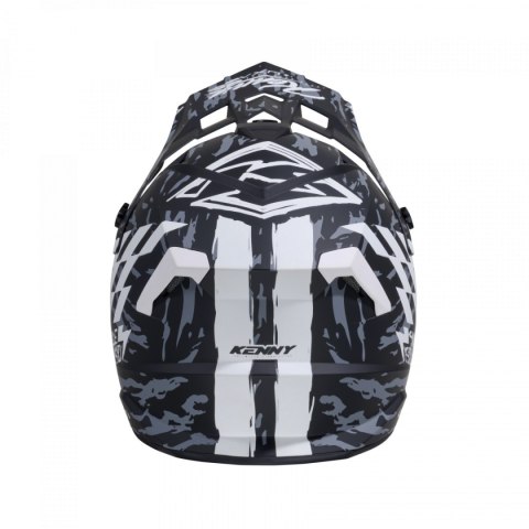 KENNY RACING KASK CROSS/ENDURO MODEL TRACK KID/JUNIOR GRAPHIC DIRT MATT KOLOR CZARNY/SZARY/BIAŁY ROZMIAR L ( 51 - 52 CM ) KENNY RACING KASK CROSS/ENDURO MODEL TRACK KID/JUNIOR GRAPHIC DIRT MATT KOLOR CZARNY/SZARY/BIAŁY ROZMIAR L ( 51 - 52 CM )