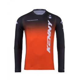 KENNY RACING KOSZULKA CROSS/ENDURO MODEL PERFORMANCE GRADIENT ORANGE KOLOR POMARAŃCZOWY/CZARNY/BIAŁY ROZMIAR S