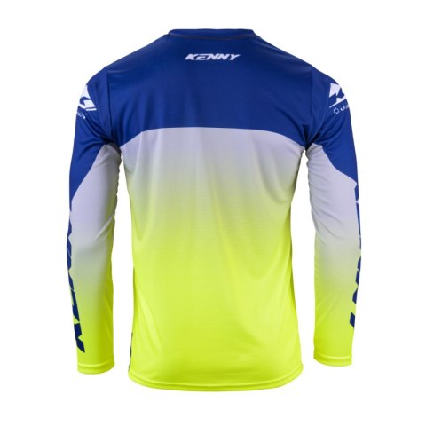 KENNY RACING KOSZULKA CROSS/ENDURO MODEL TRACK FOCUS NAVY KOLOR NIEBIESKI/SZARY/ŻÓŁTY ROZMIAR XXL KENNY RACING KOSZULKA CROSS/ENDURO MODEL TRACK FOCUS NAVY KOLOR NIEBIESKI/SZARY/ŻÓŁTY ROZMIAR XXL