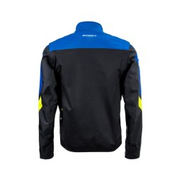KENNY RACING KURTKA ADVENTURE/ENDURO MODEL SOFTSHELL BLUE KOLOR CZARNY/NIEBIESKI/ŻÓŁTY ROZMIAR M