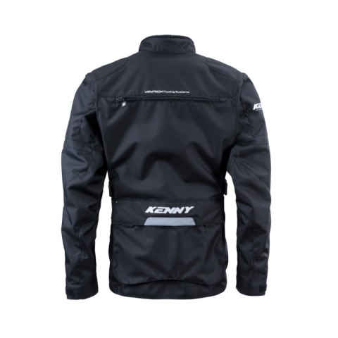 KENNY RACING KURTKA ADVENTURE/ENDURO MODEL TITANIUM BLACK KOLOR CZARNY/BIAŁY ROZMIAR XL KENNY RACING KURTKA ADVENTURE/ENDURO MODEL TITANIUM BLACK KOLOR CZARNY/BIAŁY ROZMIAR XL