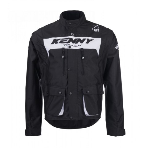 KENNY RACING KURTKA ADVENTURE/ENDURO MODEL TRACK BLACK KOLOR CZARNY/BIAŁY ROZMIAR M KENNY RACING KURTKA ADVENTURE/ENDURO MODEL TRACK BLACK KOLOR CZARNY/BIAŁY ROZMIAR M