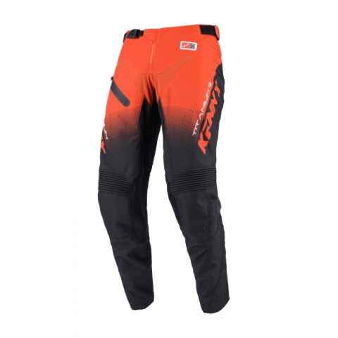 KENNY RACING SPODNIE CROSS/ENDURO MODEL TITANIUM ORANGE KOLOR CZARNY/POMARAŃCZOWY ROZMIAR 36 KENNY RACING SPODNIE CROSS/ENDURO MODEL TITANIUM ORANGE KOLOR CZARNY/POMARAŃCZOWY ROZMIAR 36