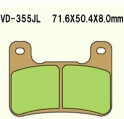 VESRAH KLOCKI HAMULCOWE KH379 SPIEK METALICZNY (ZŁOTE) GSXR 750 '04-'09 GSXR 1000 '04-'09 ZX 10R '08-'10 KH379 (MADE IN JAPAN) VESRAH KLOCKI HAMULCOWE KH379 SPIEK METALICZNY (ZŁOTE) GSXR 750 '04-'09 GSXR 1000 '04-'09 ZX 10R '08-'10 KH379 (MADE IN JAPAN)