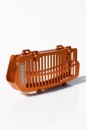 FM-PARTS OSŁONY CHŁODNICY (KRATKI) ALUMINIUM KTM/HUSQVARNA/GAS GAS '20-'25 TBI / TPI KOLOR POMARAŃCZOWY