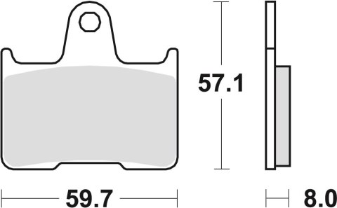 TRW ZF KLOCKI HAMULCOWE KH254 SINTER STREET VT 750 10-15 CB 1300 98-02 CB 1300 X4 97-99, KAWASAKI ZX7RR 96-99, TYŁ (PROMOCJA) TRW ZF KLOCKI HAMULCOWE KH254 SINTER STREET VT 750 10-15 CB 1300 98-02 CB 1300 X4 97-99, KAWASAKI ZX7RR 96-99, TYŁ (PROMOCJA)