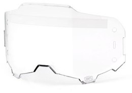 100 PROCENT ARMEGA / ARMATIC FORECAST ROLL-OFF REPLACEMENT LENS - CLEAR - SZYBKA DO GOGLI ARMEGA / ARMATIC FORECAST ROLL-OFF KOL