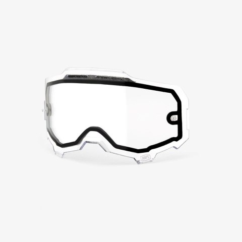 100 PROCENT ARMEGA / ARMATIC REPLACEMENT DUAL PANE VENTED CLEAR LENS - SZYBA/SZYBKA/SZYBKA PODWÓJNA WENTYLOWANA DO GOGLI ARMEGA 100 PROCENT ARMEGA / ARMATIC REPLACEMENT DUAL PANE VENTED CLEAR LENS - SZYBA/SZYBKA/SZYBKA PODWÓJNA WENTYLOWANA DO GOGLI ARMEGA