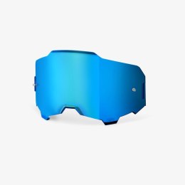 100 PROCENT ARMEGA / ARMATIC REPLACEMENT MIRROR BLUE LENS - SZYBA/SZYBKA/SZYBKA DO GOGLI ARMEGA / ARMATIC KOLOR NIEBIESKIE LUSTR