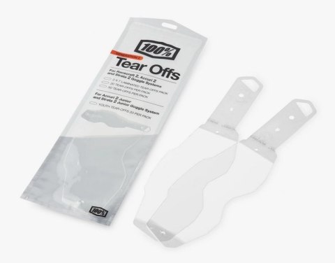 100 PROCENT RC2/AC2/ST2 LAMINATED TEAR-OFFS 2X7PK - ZRYWKI / ZRZUTKI LAMINOWANE DO GOGLI RACECRAFT 2 / ACCURI 2 / STRATA 2 PAKOW 100 PROCENT RC2/AC2/ST2 LAMINATED TEAR-OFFS 2X7PK - ZRYWKI / ZRZUTKI LAMINOWANE DO GOGLI RACECRAFT 2 / ACCURI 2 / STRATA 2 PAKOW