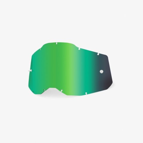 100 PROCENT RC2/AC2/ST2 REPLACEMENT LENS - MIRROR GREEN, SZYBA/SZYBKA DO GOGLI POJEDYNCZA RACECRAFT 2/ ACCURI 2/ STRATA 2 KOLOR 100 PROCENT RC2/AC2/ST2 REPLACEMENT LENS - MIRROR GREEN, SZYBA/SZYBKA DO GOGLI POJEDYNCZA RACECRAFT 2/ ACCURI 2/ STRATA 2 KOLOR