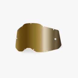100 PROCENT RC2/AC2/ST2 REPLACEMENT LENS - TRUE GOLD, SZYBA/SZYBKA DO GOGLI POJEDYNCZA RACECRAFT 2/ ACCURI 2/ STRATA 2 KOLOR ZŁO