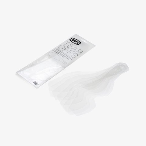 100 PROCENT RC2/AC2/ST2 STANDARD TEAR-OFFS 50PK - ZRYWKI / ZRZUTKI DO GOGLI RACECRAFT 2 / ACCURI 2 / STRATA 2 (50 SZTUK) STARY K