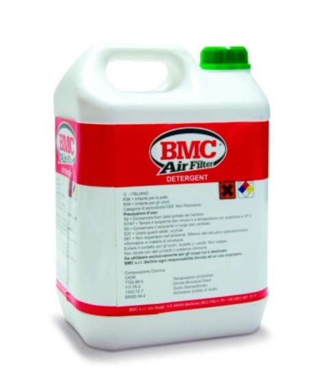 BMC ŚRODEK DO CZYSZCZENIA/MYCIA FILTRÓW POWIETRZA 5L (DETERGENT 5L) BMC ŚRODEK DO CZYSZCZENIA/MYCIA FILTRÓW POWIETRZA 5L (DETERGENT 5L)