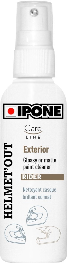 IPONE HELMET OUT CLEANER 100ML SPRAY DO CZYSZCZENIA SKORUPY KASKU (CARELINE) (12) IPONE HELMET OUT CLEANER 100ML SPRAY DO CZYSZCZENIA SKORUPY KASKU (CARELINE) (12)