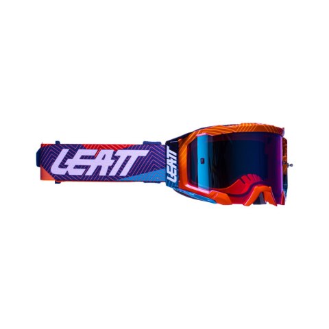 LEATT GOGLE VELOCITY 5.5 IRIZ GOGGLE NEON ORANGE BLUE UC 26% - KOLOR POMARAŃCZOWY FLUO/FIOLETOWY/NIEBIESKI SZYBKA LUSTRZANA NIEB LEATT GOGLE VELOCITY 5.5 IRIZ GOGGLE NEON ORANGE BLUE UC 26% - KOLOR POMARAŃCZOWY FLUO/FIOLETOWY/NIEBIESKI SZYBKA LUSTRZANA NIEB