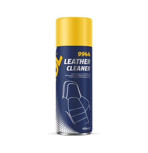 MANNOL LEATHER CLEANER 450ML - PREPARAT DO CZYSZCZENIA I KONSERWACJI SKÓRY (SPRAY) (9944) (24) MANNOL LEATHER CLEANER 450ML - PREPARAT DO CZYSZCZENIA I KONSERWACJI SKÓRY (SPRAY) (9944) (24)