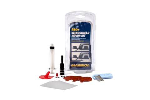 MANNOL WINDSHIELD REPAIR KIT ZESTAW DO NAPRAWY SZYB (9804) (72) MANNOL WINDSHIELD REPAIR KIT ZESTAW DO NAPRAWY SZYB (9804) (72)