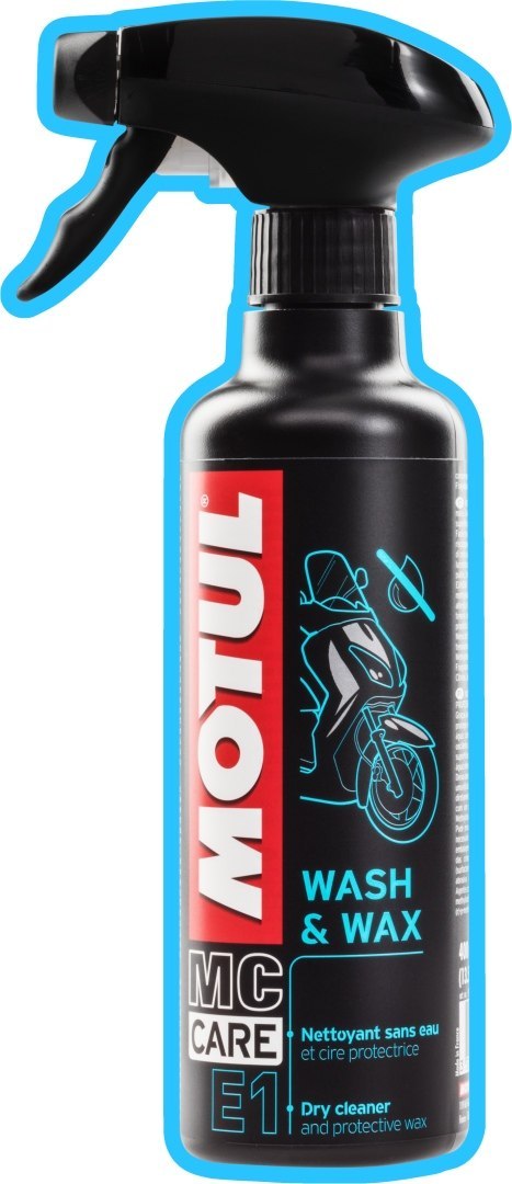 MOTUL E1 WASH WAX 400ML ŚRODEK CZYSZCZĄCO-OCHRONNY (ATOMIZER) MOTUL E1 WASH WAX 400ML ŚRODEK CZYSZCZĄCO-OCHRONNY (ATOMIZER)