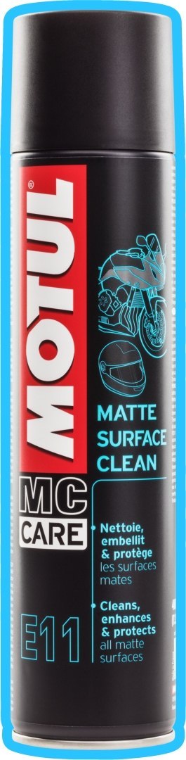 MOTUL E11 MATTE SURFACE CLEAN 400ML - DO CZYSZCZENIA POWIERZCHNI MATOWYCH MOTUL E11 MATTE SURFACE CLEAN 400ML - DO CZYSZCZENIA POWIERZCHNI MATOWYCH