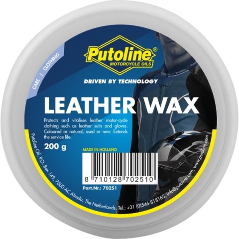 PUTOLINE LEATHER WAX WOSK DO SKÓRY 200G (AKC)