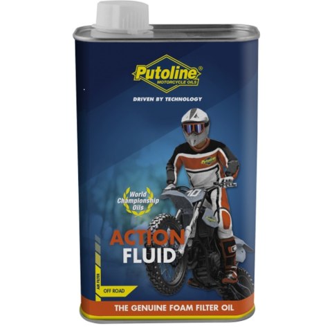 PUTOLINE PŁYN (OLEJ) DO NASĄCZANIA FILTRÓW POWIETRZA ACTION FLUID 1L (AKC) PUTOLINE PŁYN (OLEJ) DO NASĄCZANIA FILTRÓW POWIETRZA ACTION FLUID 1L (AKC)