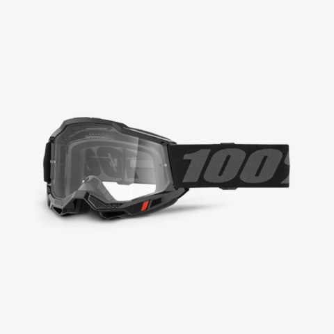 100 PROCENT GOGLE ACCURI 2 BLACK - CLEAR LENS - KOLOR CZARNY SZYBKA PRZEŹROCZYSTA 100 PROCENT GOGLE ACCURI 2 BLACK - CLEAR LENS - KOLOR CZARNY SZYBKA PRZEŹROCZYSTA