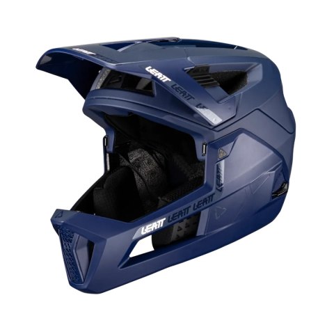 LEATT KASK ROWEROWY MTB ENDURO 4.0 (WYPINANA SZCZĘKA) V24 HELMET BLUE KOLOR GRANATOWY ROZMIAR S (51-55 cm) LEATT KASK ROWEROWY MTB ENDURO 4.0 (WYPINANA SZCZĘKA) V24 HELMET BLUE KOLOR GRANATOWY ROZMIAR S (51-55 cm)