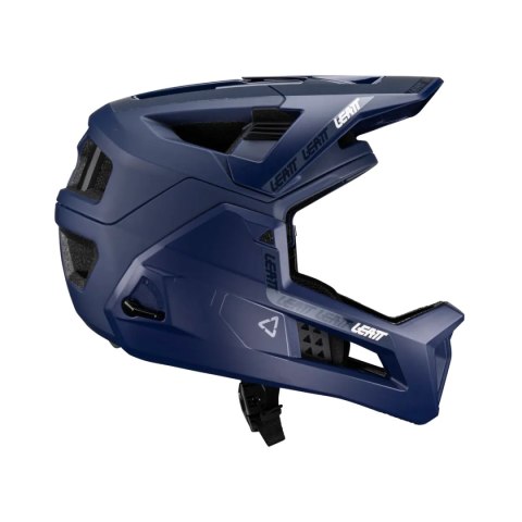 LEATT KASK ROWEROWY MTB ENDURO 4.0 (WYPINANA SZCZĘKA) V24 HELMET BLUE KOLOR GRANATOWY ROZMIAR S (51-55 cm) LEATT KASK ROWEROWY MTB ENDURO 4.0 (WYPINANA SZCZĘKA) V24 HELMET BLUE KOLOR GRANATOWY ROZMIAR S (51-55 cm)