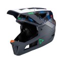 LEATT KASK ROWEROWY MTB ENDURO 4.0 (WYPINANA SZCZĘKA) V24 HELMET JUNGLE KOLOR GRANATOWY/BIAŁY ROZMIAR S (51-55 cm)